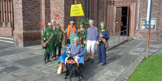 Chorgemeinschaft gewinnt das Sch�rreskarrenrennen 2021